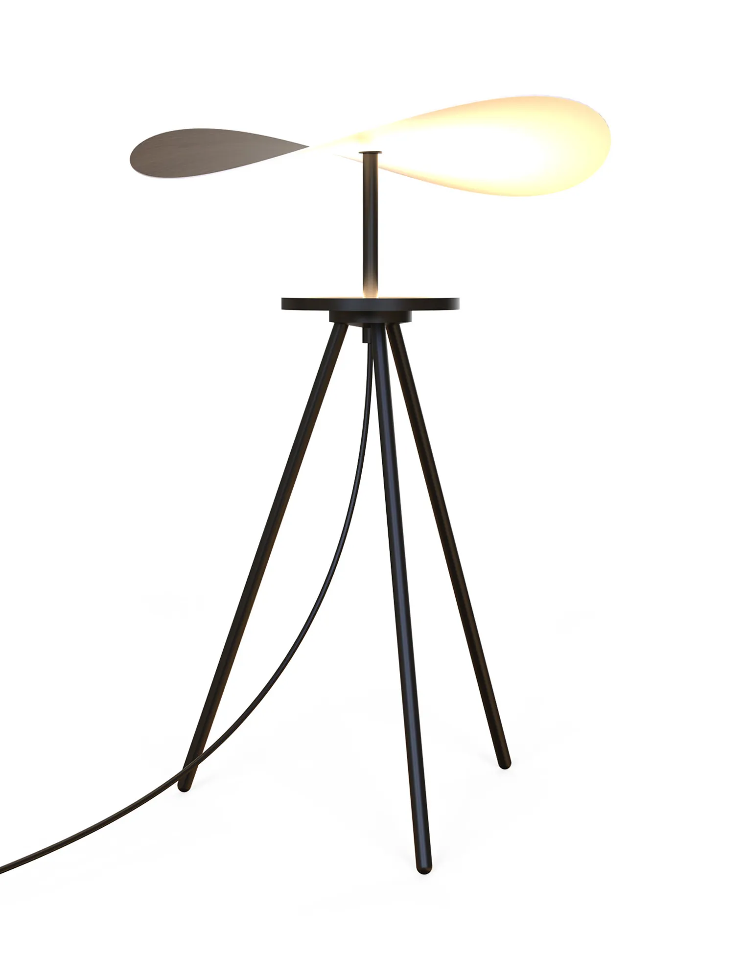 Abisal Natural Wood Table Lamps Mantra Designer Table Lamps